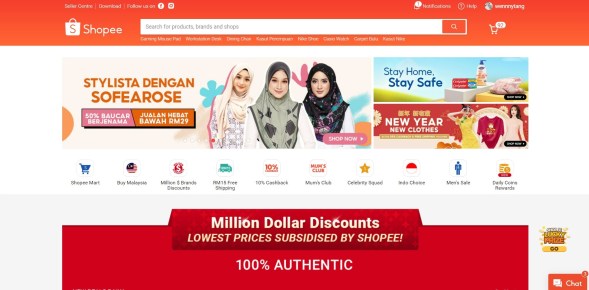 Shopee-online-store